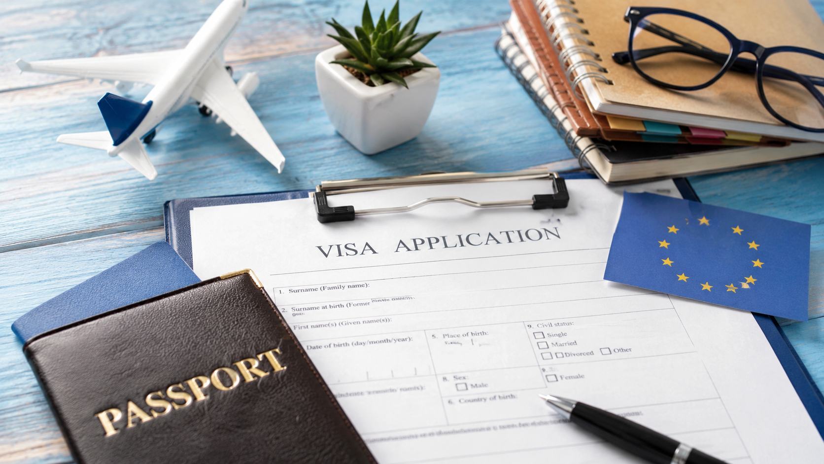 Visa handling service